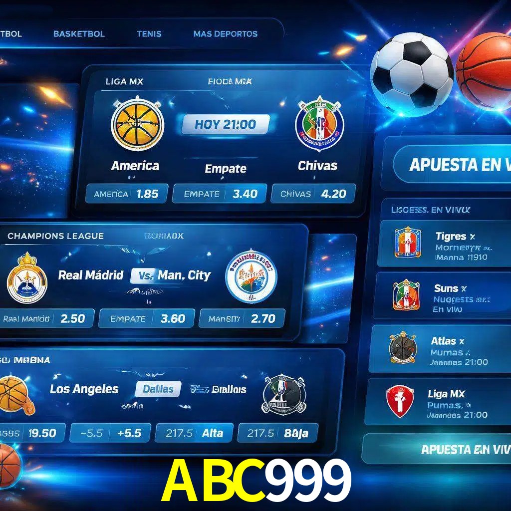 Mercados de apuestas deportivas ABC999 para jugadores en México